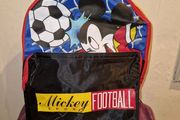 1990's Disney "Mickey Sport Football" backpack