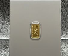 2gram Fine 9999 Gold Bullion C.Hafner Bar in Card.