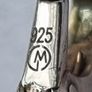 925 silver charm HORN Image 2