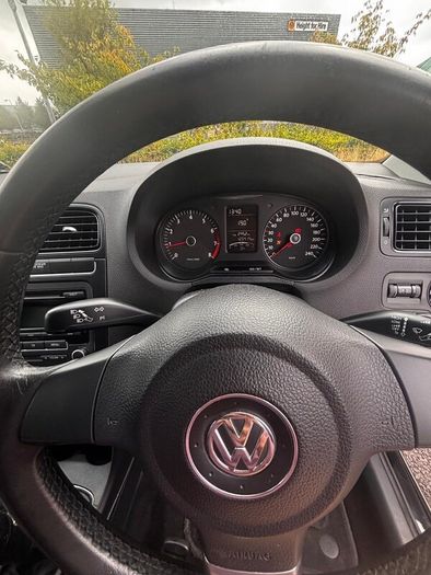 Black VW Polo 1.2L 2012