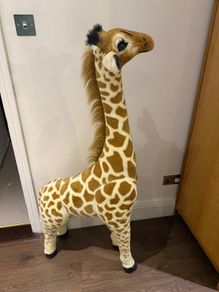 Melissa and Doug large plush teddy giraffe