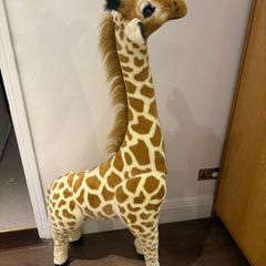 Melissa and Doug large plush teddy giraffe