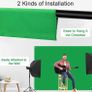 Green Screen Background Kit, 2m x 3m (9.5 x 6.5 ft) Photography Backdrop, Portable GreenScreen for Live Streaming, Zoom Meeting, Gaming, Portrait, Video Shooting (FREE POSTAGE) Image 4