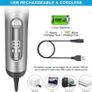 Hair Clippers, Professional Hair Trimmer Cordless Clippers Beard Shaver Electric Haircut Kit IPX7 Waterproof USB Rechargeable LED Display Beard Trimmer for Men and Family Use (FREE POSTAGE) Image 3