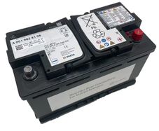 Used Original Mercedes-Benz AGM car battery 80Ah 12V 800A