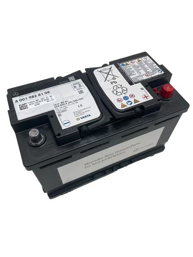 Used Original Mercedes-Benz AGM car battery 80Ah 12V 800A
