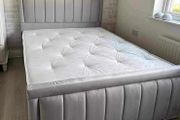 Panel Border Bed And Mattress