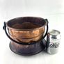 Antique copper cauldron Image 8