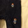 Paddington Bear Blue Corduroy All In One Dungaree,s Image 5