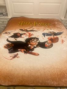 Vintage Harry Potter Blanket/Never Used.