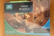 Brand New Rhino 500 Piece Jigsaw puzzle