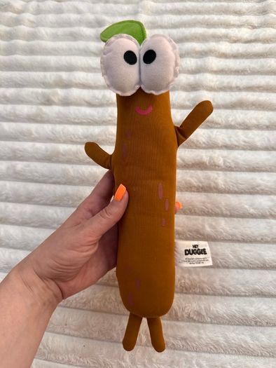 Hey Duggee Singing Sticky Stick Soft Toy Plush approx. 32 cm. (with legs) Dirty Used Please see photos