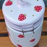 Beautiful Porcelain Storage Jar Image 3