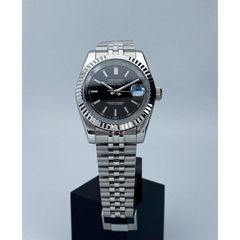 Seiko Mod Black Datejust Automatic 36/39mm