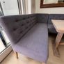 corner dining table and bench Image 2