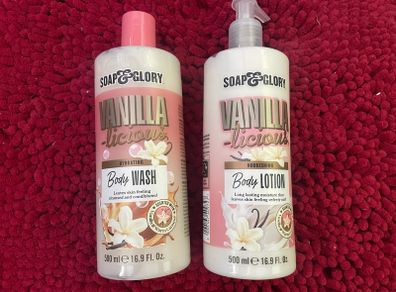 Soap and Glory - Body lotion - Body Wash - Brand new - Vanilla
