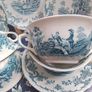 Mason's " Romantic" Soup Coups & Saucers Image 7