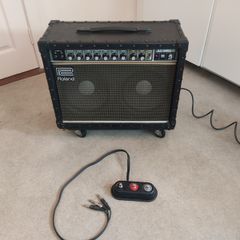 1987 Vintage Roland Jazz Chorus 77 Made in Japan Original footswitch included