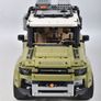 A BUILT LEGO TECHNIC LAND ROVER DEFENDER, no. 42110, includes large built model, instructions and outer box, great condition Image 4
