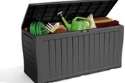 Marvel 270L Garden Storage Box - Graphite Grey (FREE POSTAGE)