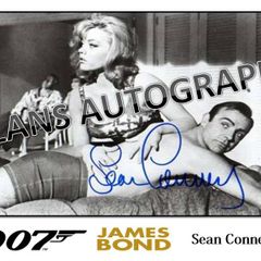 Sean Connery Autograph