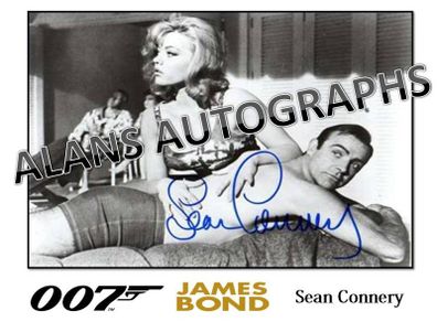 Sean Connery Autograph