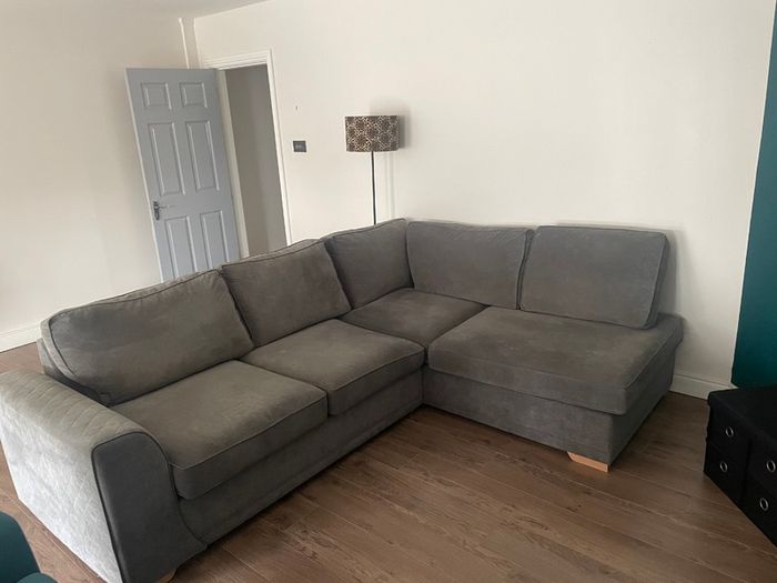L shaped sofa
