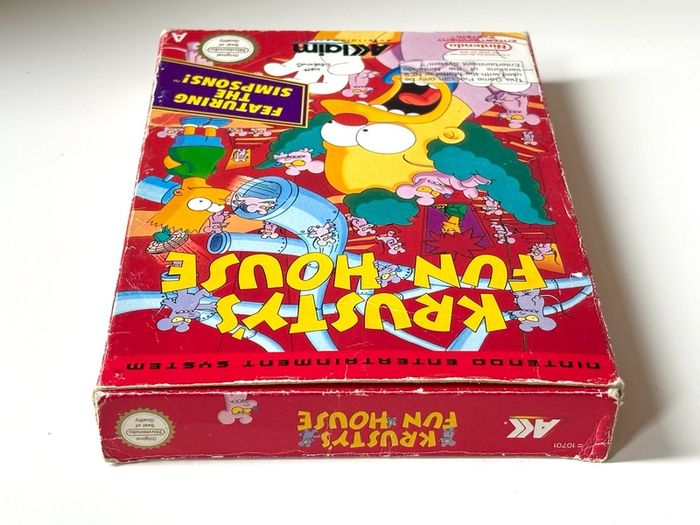 Krusty's Fun House for Nintendo NES - Boxed