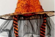 Brand New Hanging Halloween Adult Witch hat