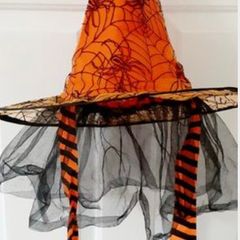 Brand New Hanging Halloween Adult Witch hat