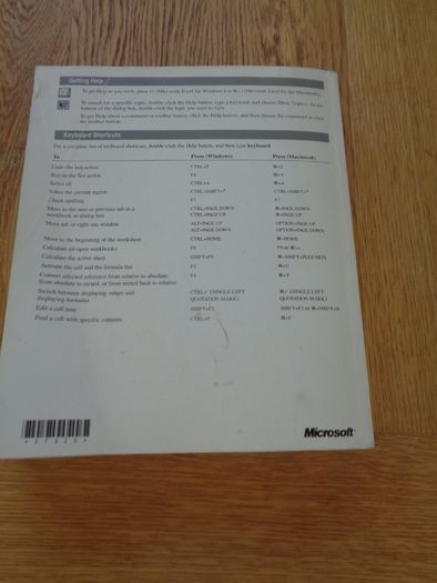 Microsoft Office Excel Users Guide Book for Sale