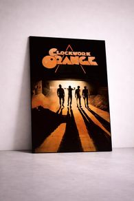 Unique Canvas Clockwork Orange Print - FREE P&P