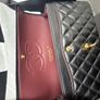 Black Quilted Handbag Image 6