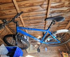 mountain bike with lock