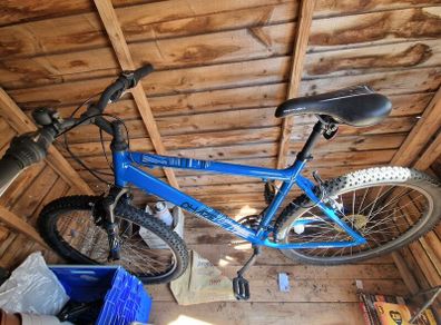 mountain bike with lock