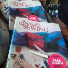 Successful Sewing magazines from the 80s