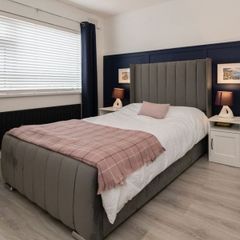 Double bed and excellent condition mattress