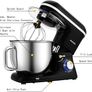 Stand Mixer,7L Tilt-Head Food Mixer, 6 Speed Electric Kitchen Mixer with Dough Hook, Wire Whip & Beater 1400W (7L, Black) Image 4