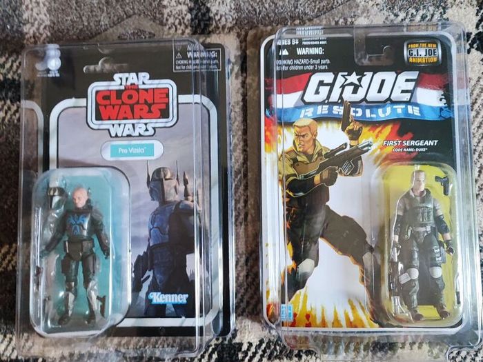 8 GI JOE / Star Wars VC Star Cases