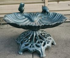 Cast Iron Bird Bath