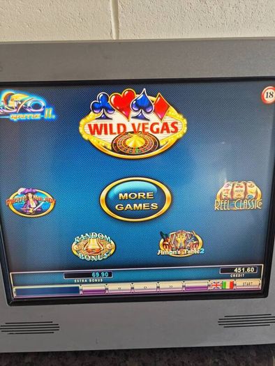 slot machine with 17 different games