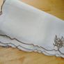 Vintage linen napkins, hand embroidered napkins Image 6