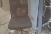 Black Highback netback office chair