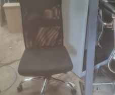 Black Highback netback office chair