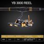 Fishing Rod Reel Combos Carbon Fiber Telescopic Fishing Rod with Spinning Reel for Travel in Saltwater and Freshwater Image 2