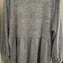 New Look Marl Grey Turtleneck Jumper Dress Image 2