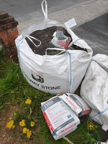 Sand and cement