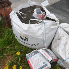 Sand and cement