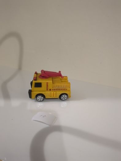 Vintage 1975 Ideal Toy Corp Emergency Rescue Truck - Yellow - Excellent Condition