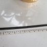 Pewter elasticated metal belt with gem clasp Image 6